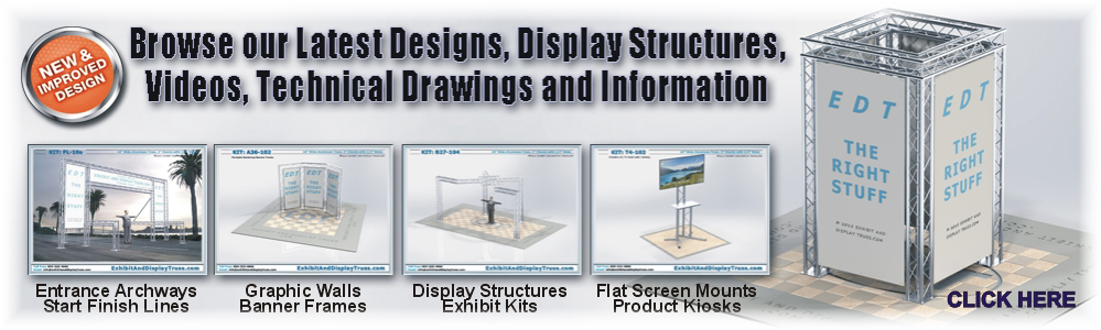 Trade Show Exhibits and Displays for Exhibitin or Convention Halls